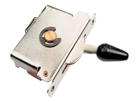 Yellow Parts  Interruptor de 5 vias para Stratocaster com alavanca preta